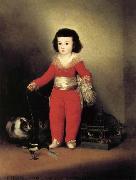 Francisco Goya Manuel Osorio de Zuniga France oil painting artist